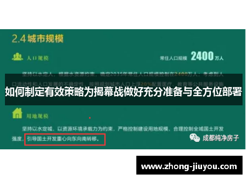 如何制定有效策略为揭幕战做好充分准备与全方位部署 如何制定有效策略为揭幕战做好充分准备与全方位部署